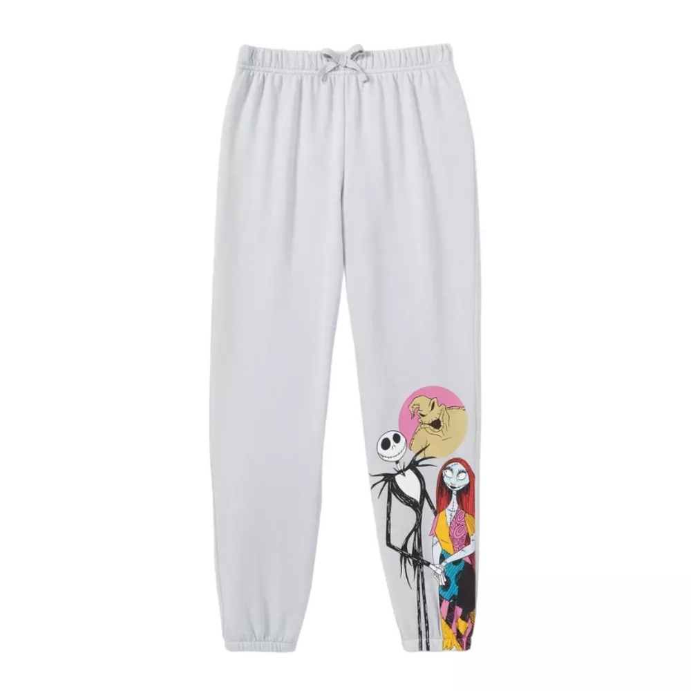 Girls Disney The Nightmare Before Christmas Dreamy Fleece Jogger Pants S 6/6X